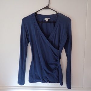 Blue Long Sleeve CAbi T-Shirt